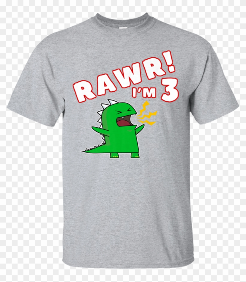 Kids Kids Dinosaur Rawr 3rd Birthday Premium G200 Gildan - Don T Talk To Me I M Counting Shirt Clipart