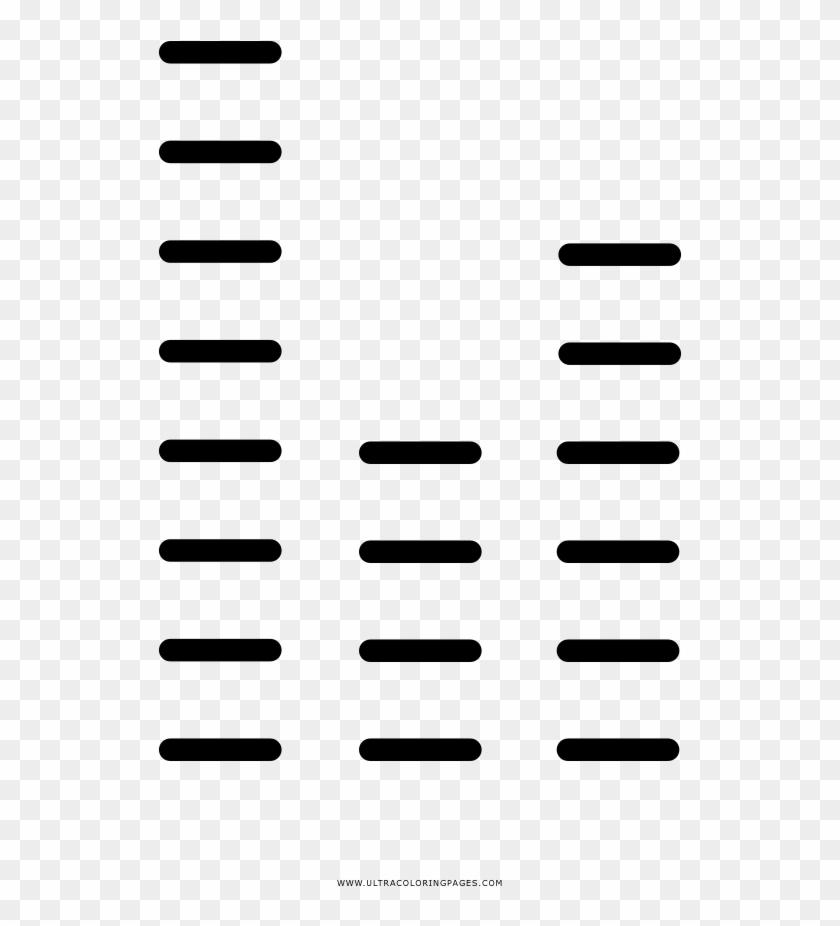 Equalizer Coloring Page - Colorfulness Clipart #2712762