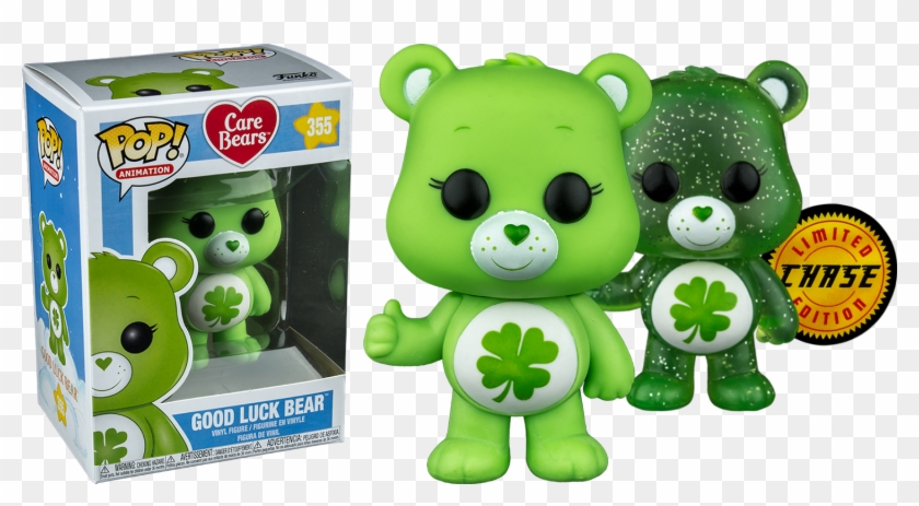 Good Luck Bear Pop Vinyl Figure - Funko Care Bear Chases Clipart