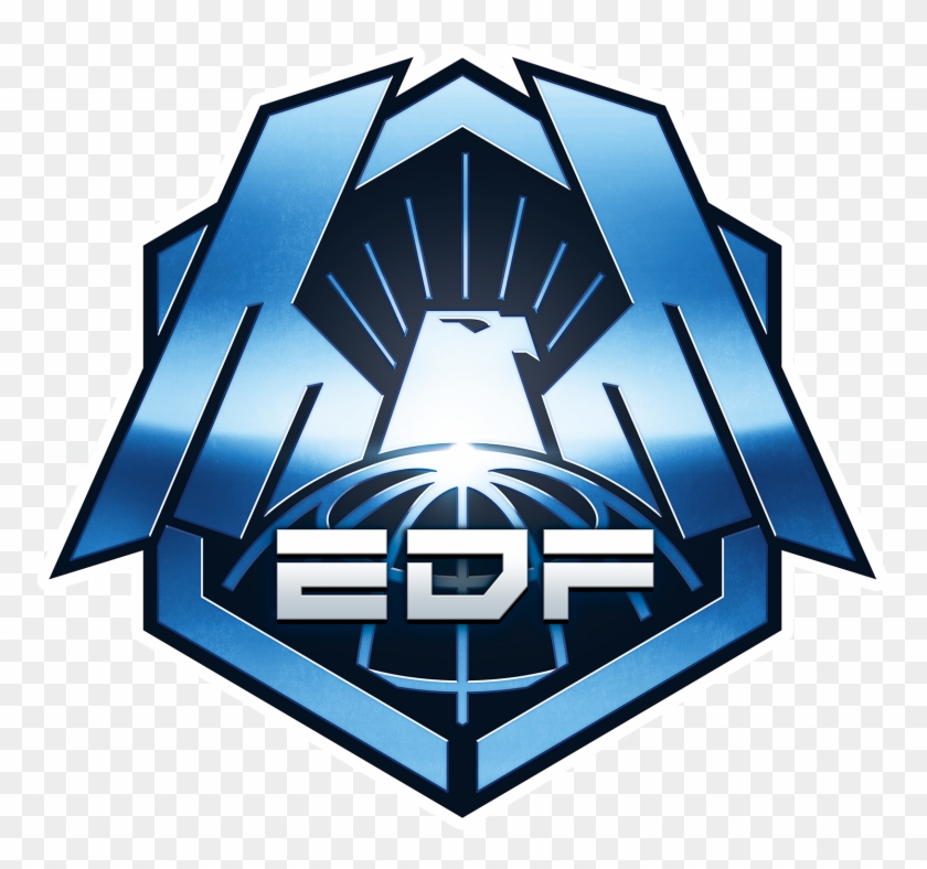 Earth Defense Force - Earth Defense Force Logo Clipart #2714044