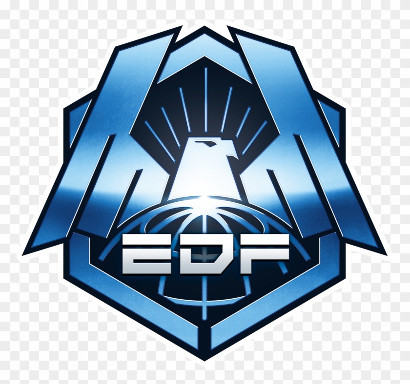 Earth Defense Force - Earth Defense Force Logo Clipart