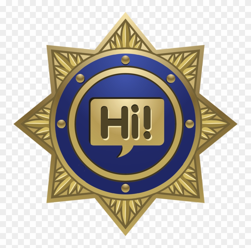 Badge Police Officer Computer Icons Sheriff - Emblem Clipart