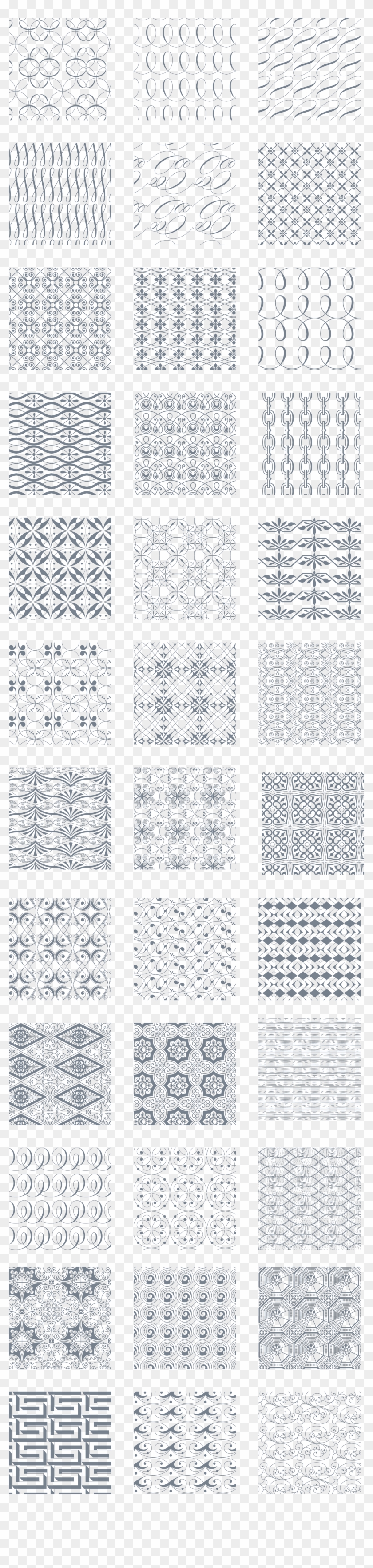 Illustrator Version - Pattern Clipart
