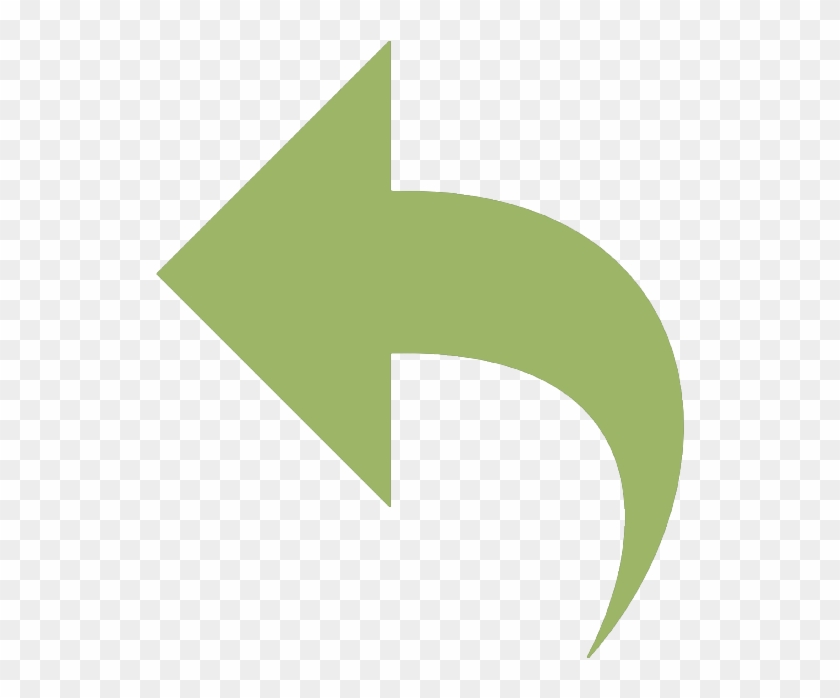 Curve Arrow Pointing To The Left - Curve Arrow Clipart