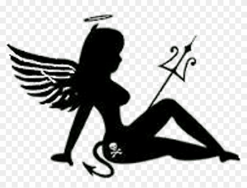 Devil Silhouette Png - Kata Kata Bijak Setan Clipart