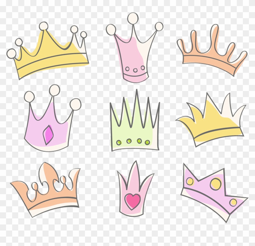Cartoon Tiara Png , Png Download - Корона Вектор Пнг Clipart #2715143