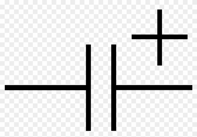 Component Polarized Capacitor Symbol Capacitors Learn - Symbols For A Capacitor Clipart