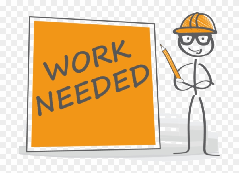 Work Needed Amoso Properties - Cartoon Clipart