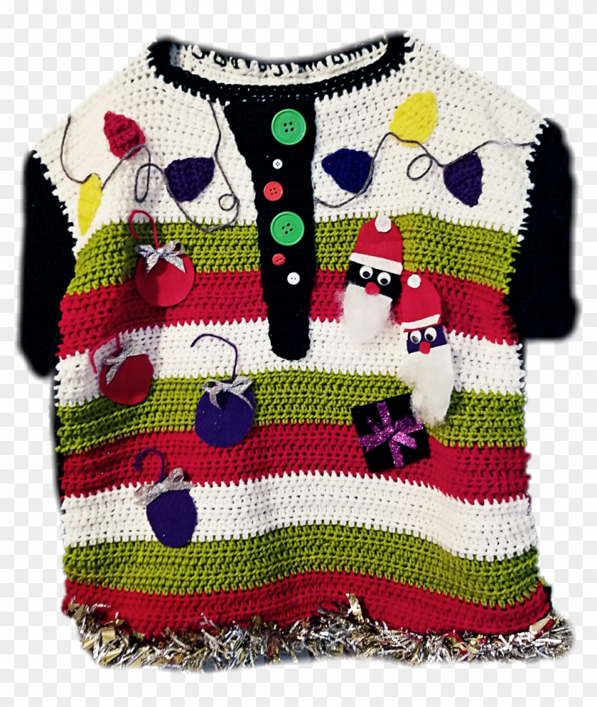 Ugly Christmas Sweater Holidays Holidayseason Christmas - Woolen Clipart #2715792