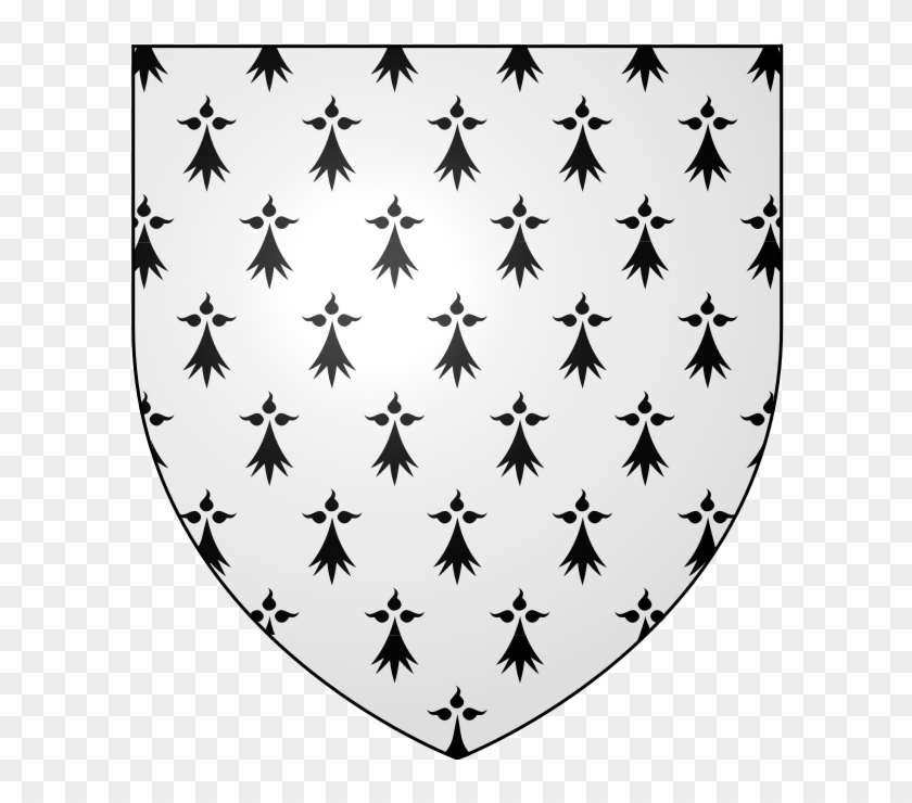 Coat Of Arms From 1316 Onwards - Brittany France Coat Of Arms Clipart #2716418