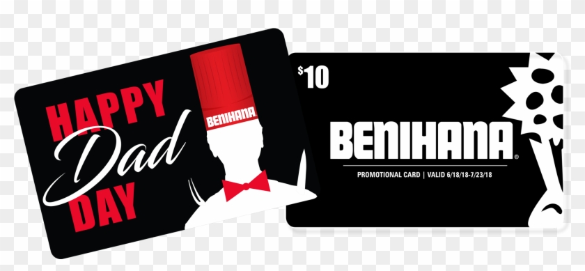 Fathers Day Gift Cards Image 2018 Benihana - Benihana Clipart #2716740