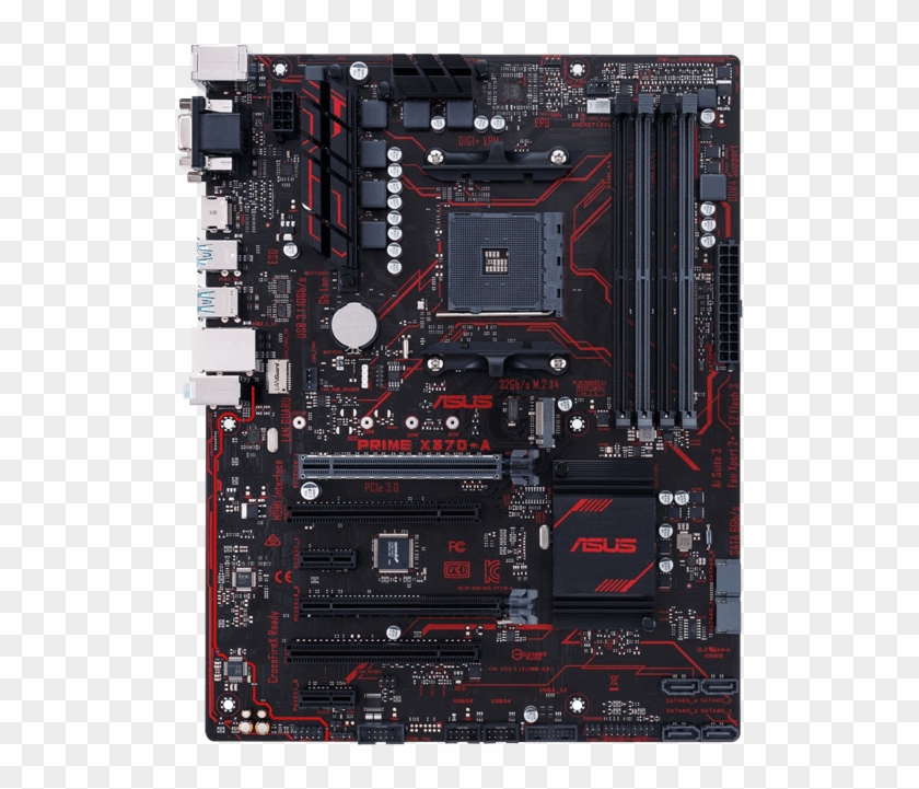 Prime X370-a, Amd X370 Chipset, Am4, Hdmi, Atx Motherboard - Asus Prime X370 A Amd Clipart