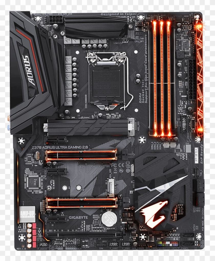 Z370 Aorus Ultra Gaming - Aorus Z370 Ultra Gaming Wifi Clipart #2716968