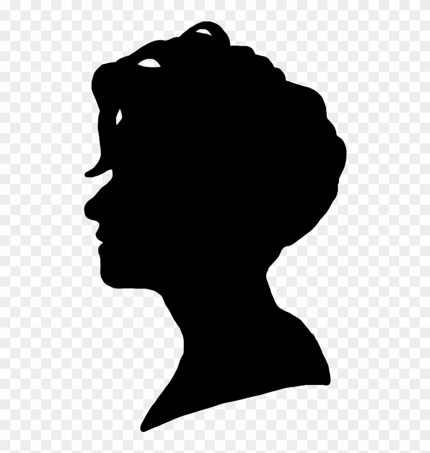Woman Face Silhouette Png - African American Women Logos Clipart