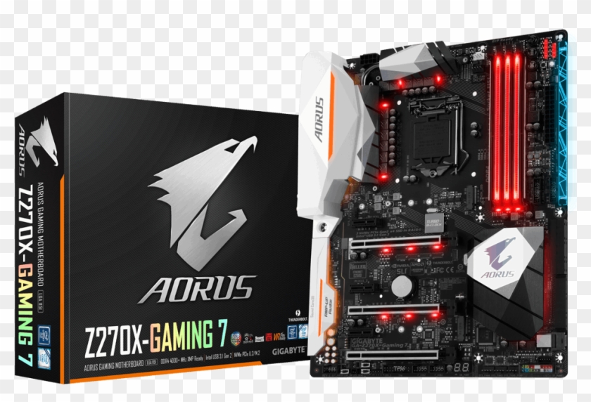 1 - 0) - Motherboard - Gigabyte Global - Aorus Z270x Gaming K5 Clipart