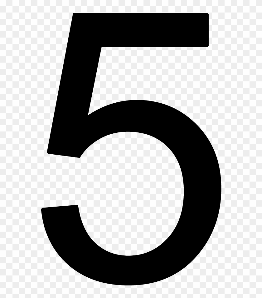 5 Face Png Image - Transparent Background 5 Transparent Clipart