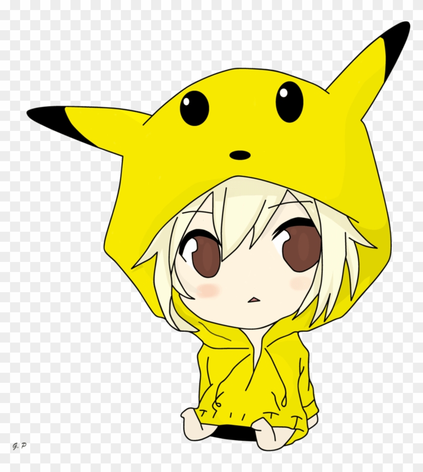 Chibi Pikachu Girl Clipart