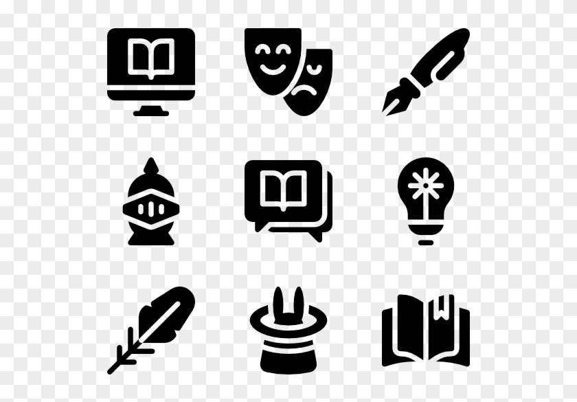 Literature - Story Icon Clipart #2717711