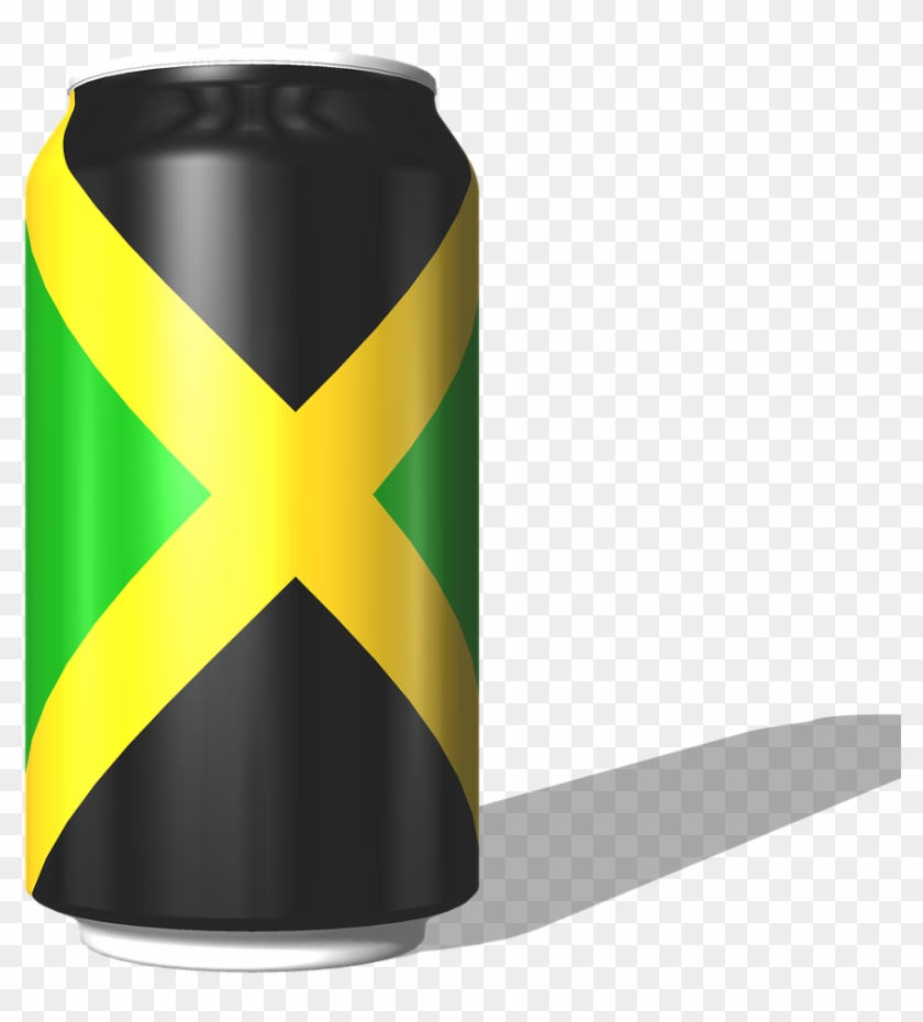 Jamaica 3d The National Flag - Bandeira Da Jamaica Imagem Png Clipart #2718076