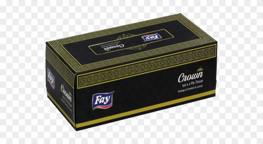 Fay Crown Tissue Box 150x2ply - Box Clipart