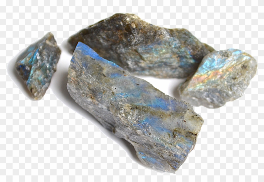 Transparent Stones Quartz Transparent & Png Clipart - Grey Stone With Blue Spots #2718792