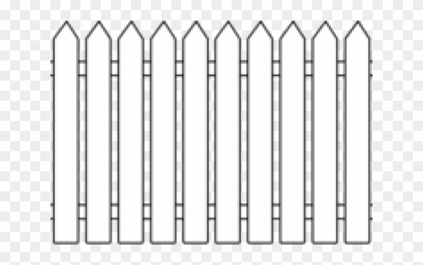 Picture Free Library X Carwad Net - Picket Fence Clipart #2718845