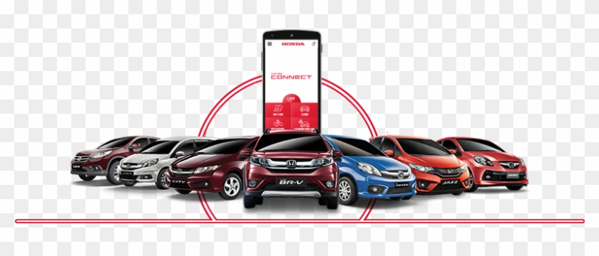 Honda Brings To You, Honda Connect - Transparent Connected Car Png Clipart #2719246