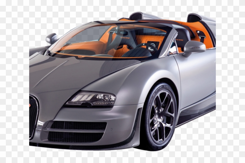 Bugatti Png Transparent Images - Bugatti Veyron Grand Sport Vitesse Silver Clipart #2720331