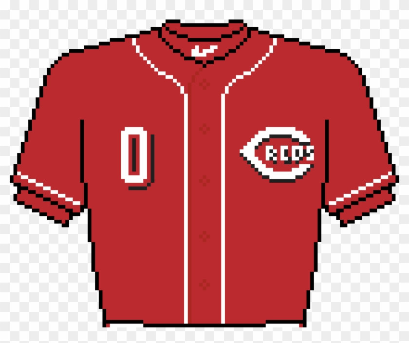 Cincinnati Reds - Pixel Art Clipart #2720633