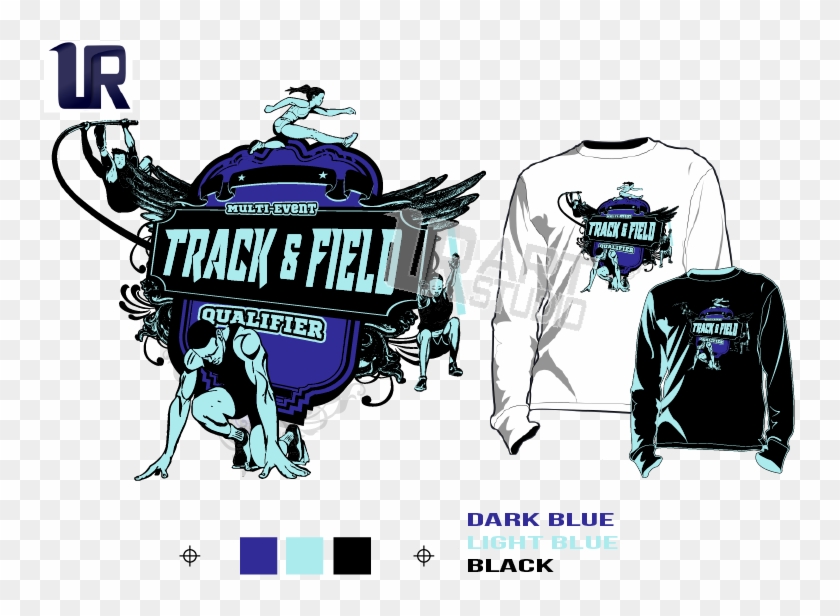 Track And Field T Shirt Designs Track Field Qualifier - Track And Field Track Vector Clipart