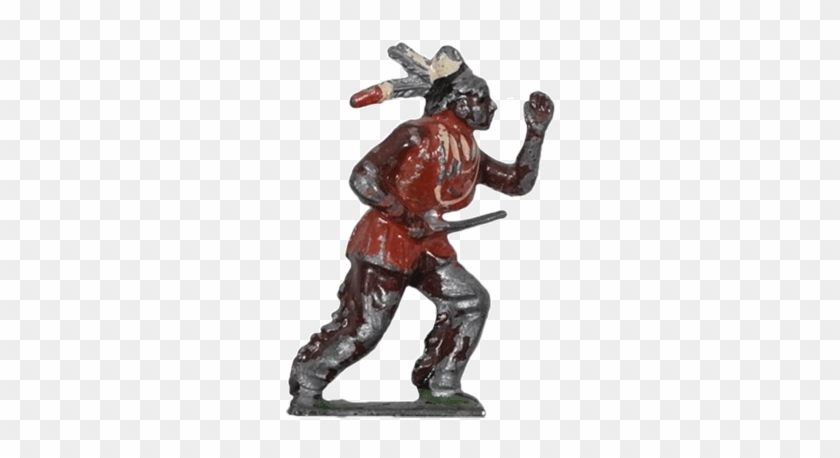Barclay Figure Of Native American - Figurine Clipart #2721057