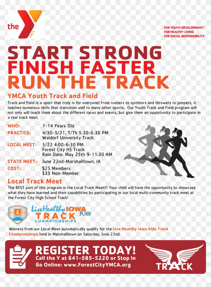 Track & Field - Ymca Clipart