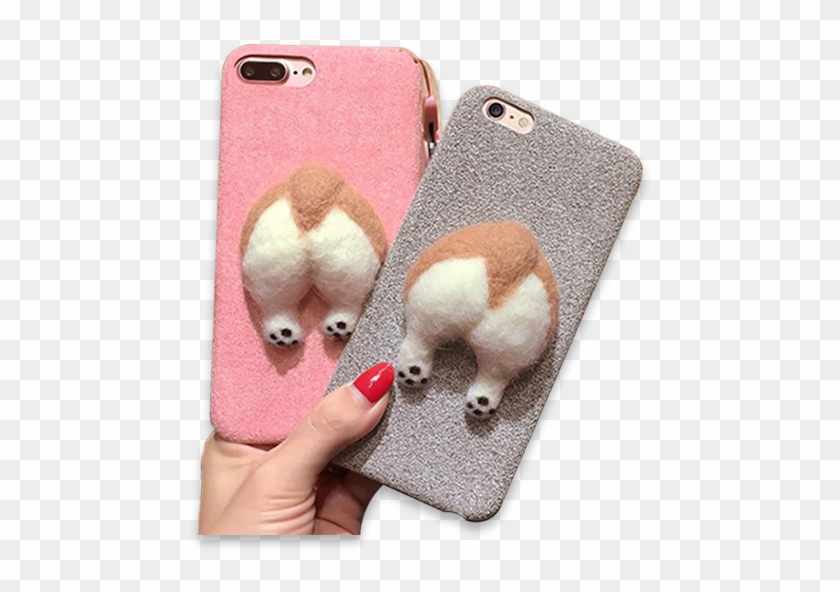 137-cute Cat & Dog Cover Case For Iphone - Squishy Toys Phone Case Clipart