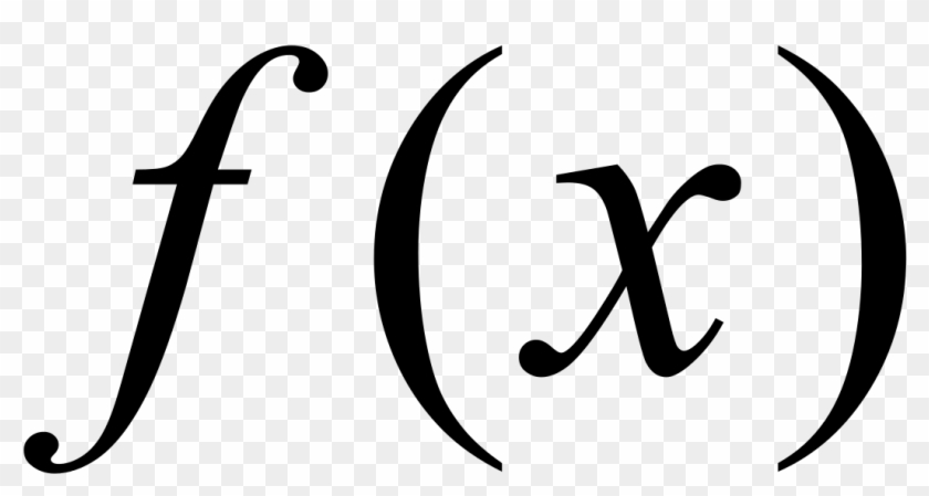 F Of X - Calligraphy Clipart #2722419
