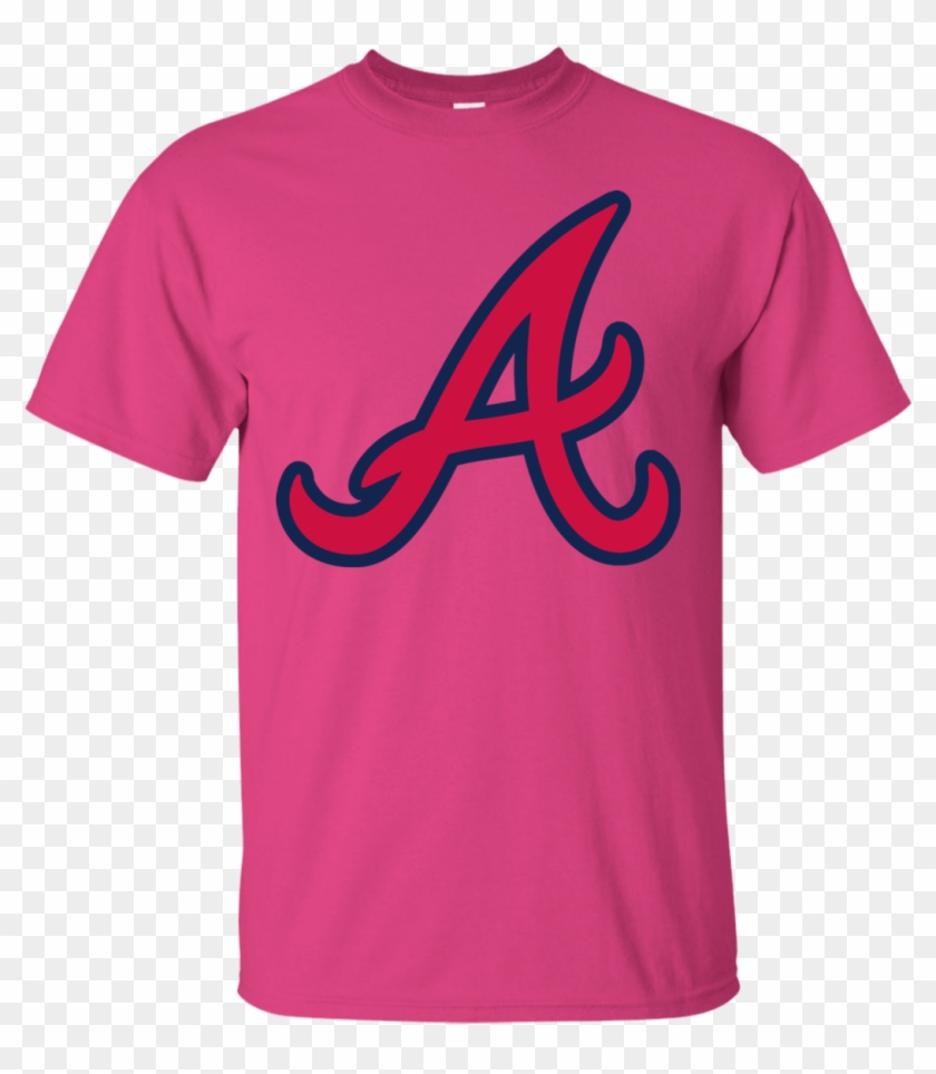 Atlanta Braves A Logo T-shirt - Funny Math Teacher Shirts Clipart #2723415