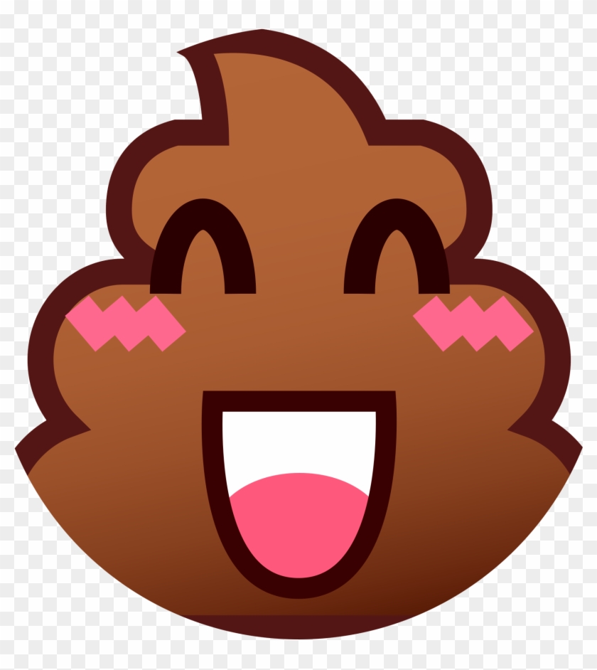 Turd Png Background - Poop Cute Transparent Background Clipart