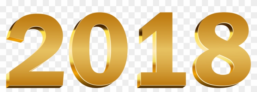 2018 Transparent Golden - 2018 Png Image Golden Clipart
