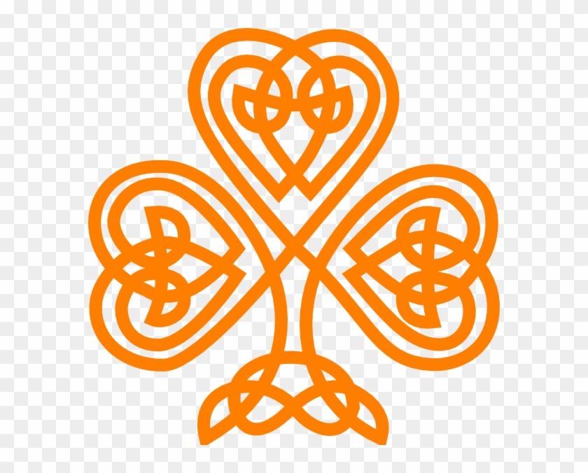 Small - Celtic Shamrock Clipart