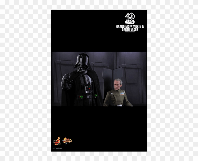 Grand Moff Tarkin & Darth Vader 1/6 Scale Figure Set - Hot Toys Clipart