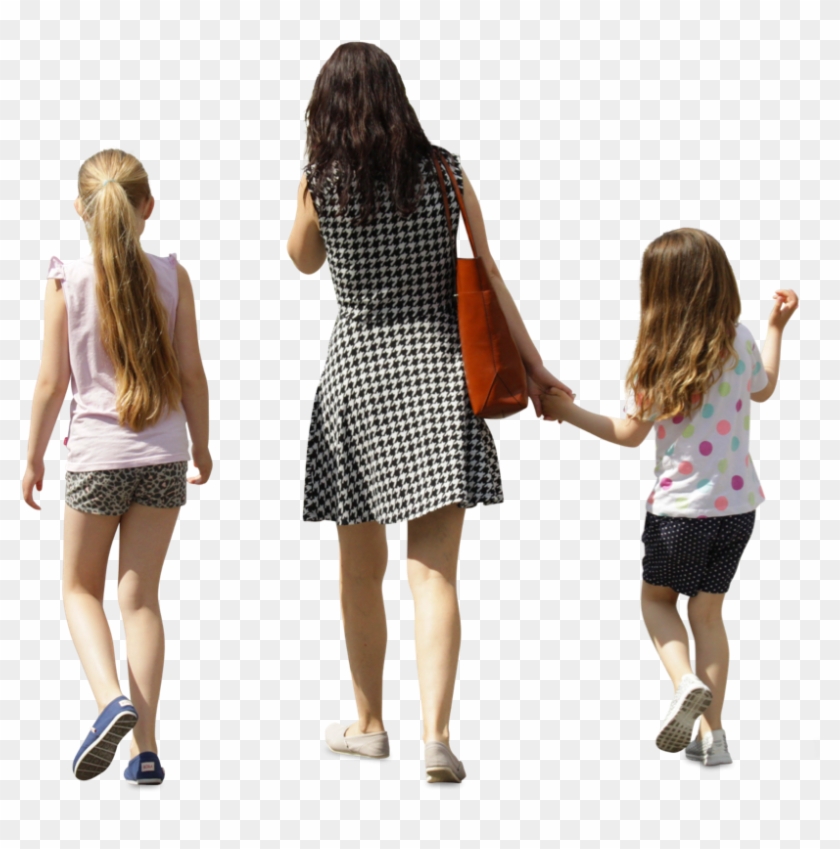 Www - Mrcutout - Com - A - - - People Walking Away Png Clipart