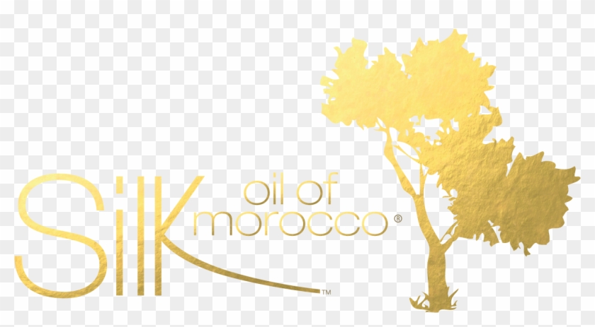 Gold Foil Logo White - Silk Of Morocco Clipart #2724728
