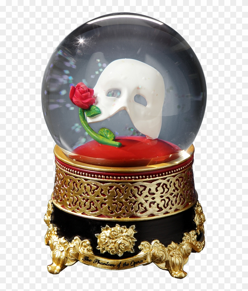 Phantom Of The Opera Snow Globe Music Box , Png Download - Phantom Of The Opera Snow Globe Clipart