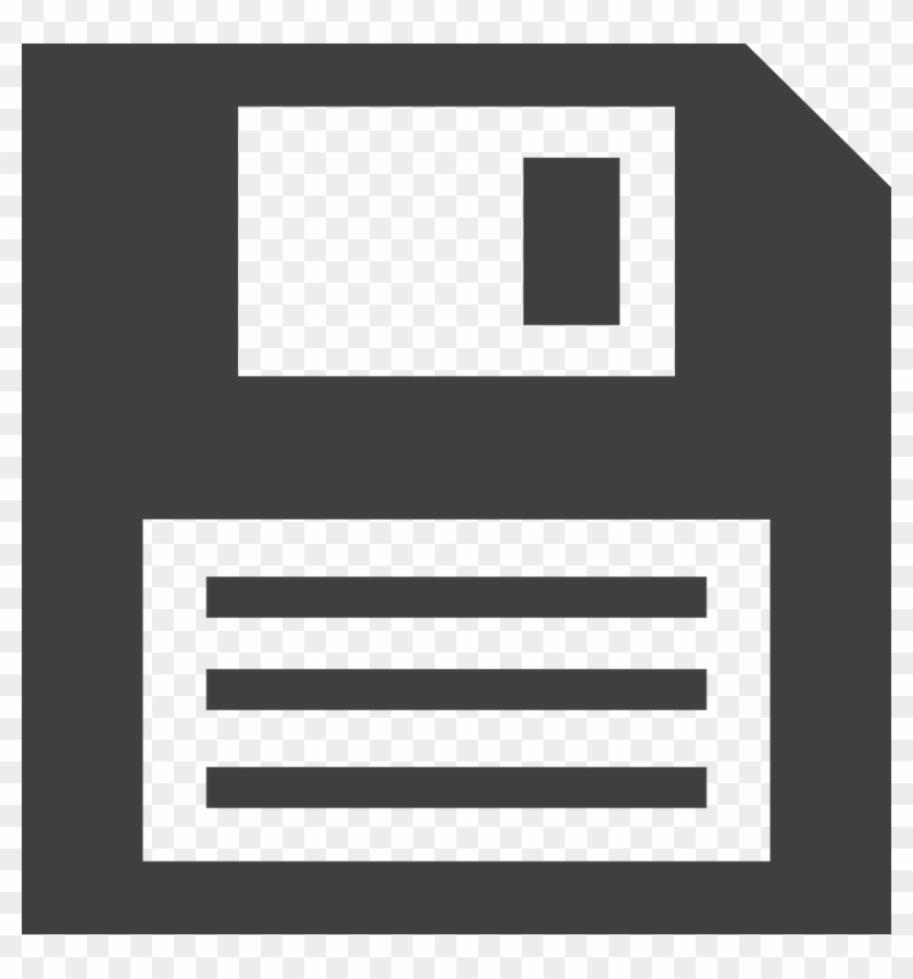 Store Floppy Disk Data Icon Png Image - Floppy Disk Clipart #2724808