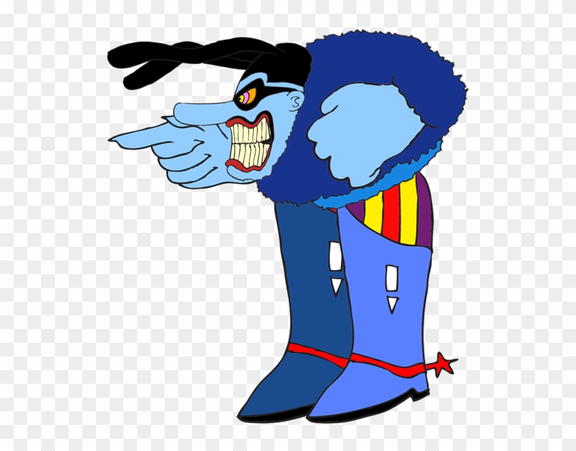 Beatles Vector Yellow Submarine - Beatles Yellow Submarine Blue Meanies Clipart