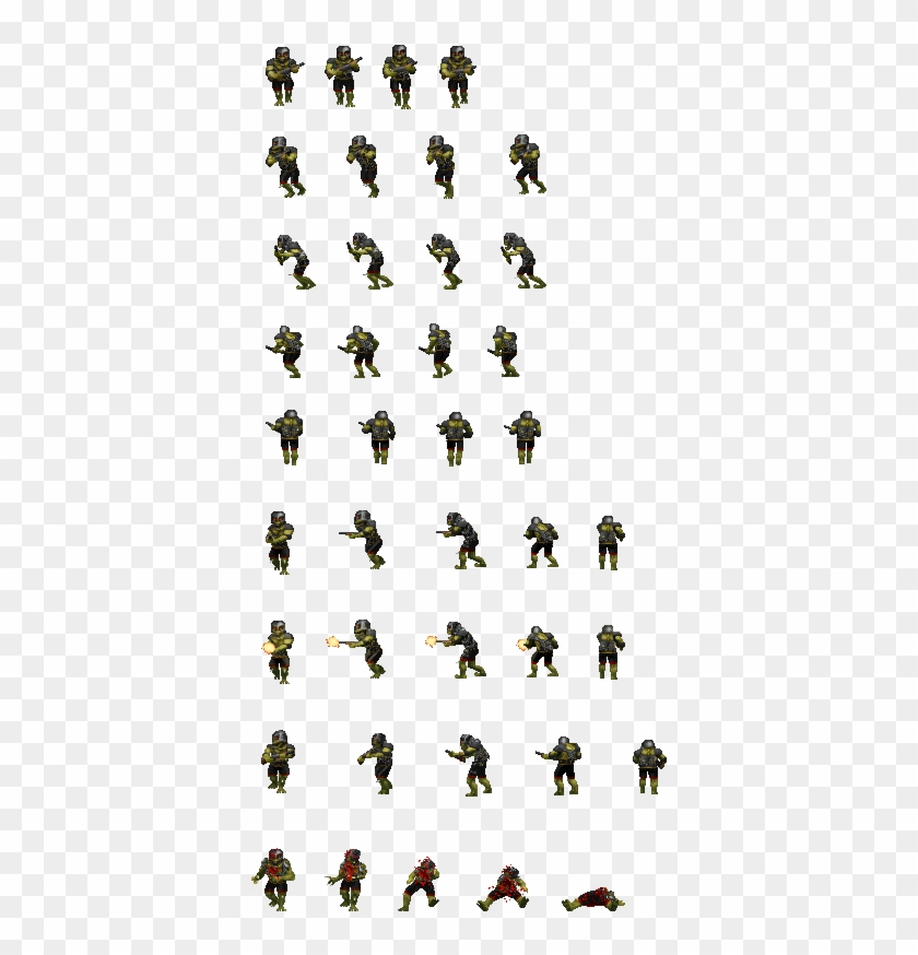 Enemy Sprite Png Orc - Penguin Clipart