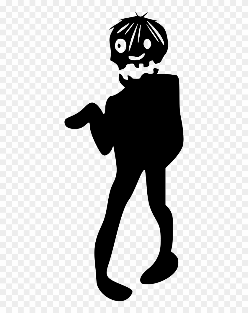 Zombie Walking Dead - Transparent Infected Silhouette Clipart #2725608