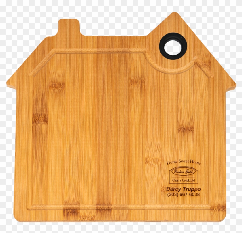 House Shaped Bamboo Cutting Board House Shaped Bamboo - Plywood Clipart #2725980