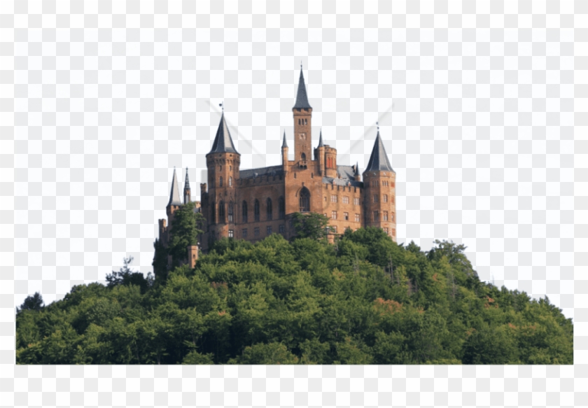 Free Png Castle On Hill Png Image With Transparent - Hohenzollern Castle Clipart #2725983