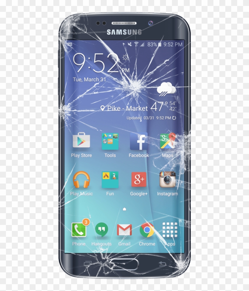Samsung Broken Screen Clipart