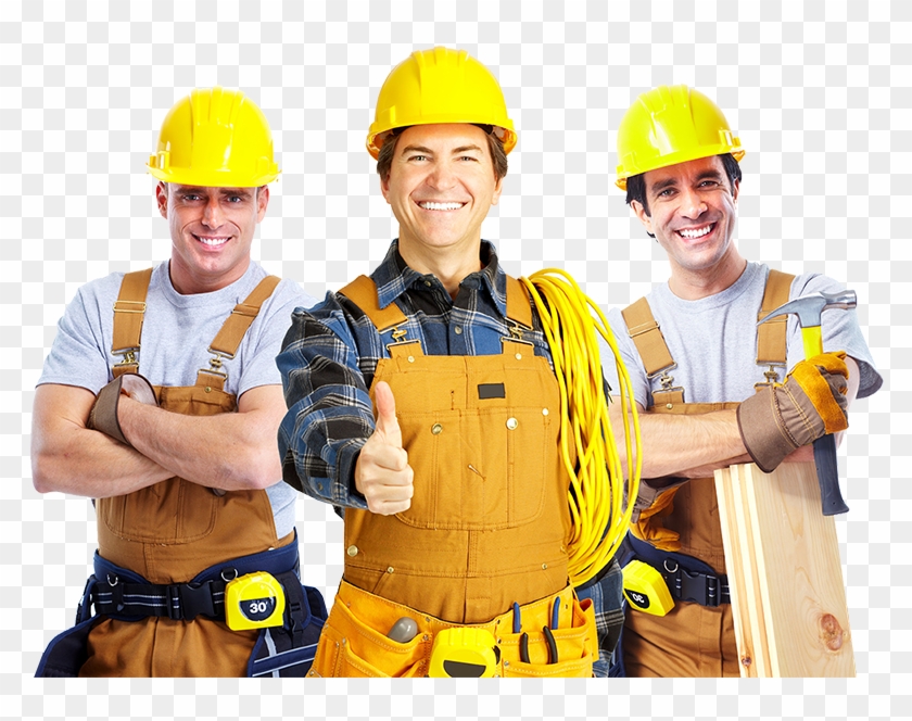 Construction Workers Png - Contractors Workers Clipart